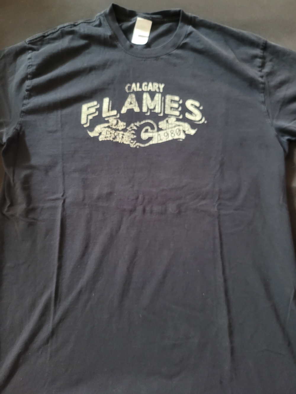 Vintage Bulletin Calgary Flames Graphic Tee